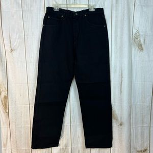 NWT Red Kap Relaxed Fit Mens Black Denim Jeans size 34x32